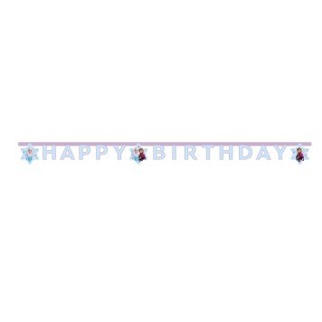 Disney Frozen Idyllic Wonder Happy Birthday banner FSC 2 m