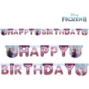 Disney Frozen Leaf Happy Birthday sign 200 cm