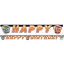 Disney Disney Verdák Arena Race Disney Cars Happy Birthday Banner 200 cm
