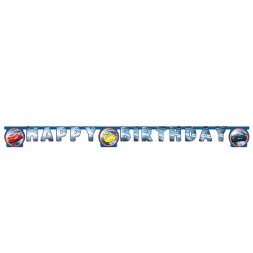 Disney Cars Victory Is Mine Happy Birthday sign FSC 2 m