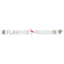 Flamingo Flamingo Paradise paper sign 135 cm