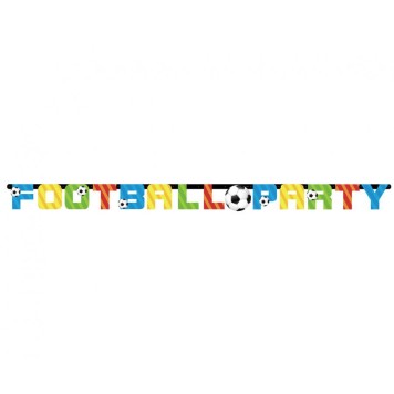 Football Happy Birthday banner 160 cm
