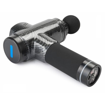 Masażer wibracyjny pistolet PM-MAS-1800BLM + 6 końcówek