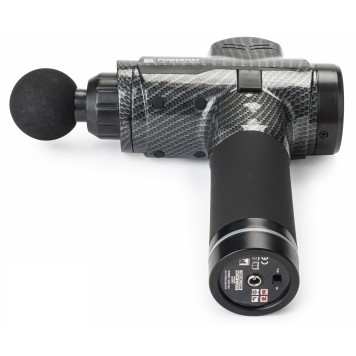 Masażer wibracyjny pistolet PM-MAS-1800BLM + 6 końcówek