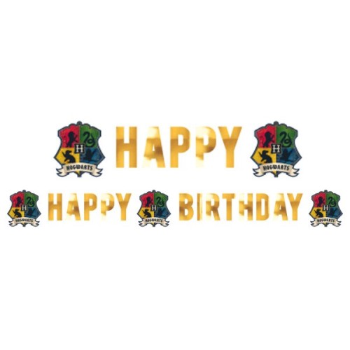 Harry Potter Houses paper sign 180 cm