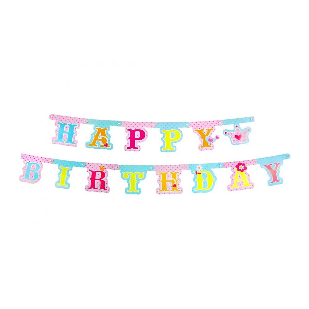 Princess Spring Princess Happy Birthday Sign