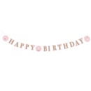 Princess Swan Happy Birthday sign 170 cm