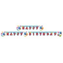 Balloon Sparkling Happy Birthday sign 200 cm