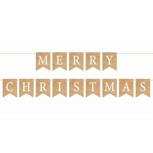 Merry Christmas Brown felirat 250 cm