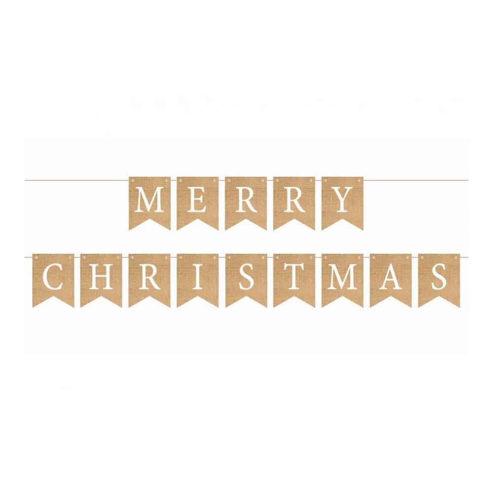 Merry Christmas Brown felirat 250 cm