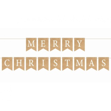 Merry Christmas Brown felirat 250 cm