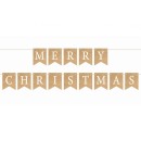 Merry Christmas Brown felirat 250 cm