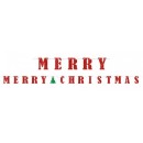 Christmas Merry Christmas paper sign 365.7 cm