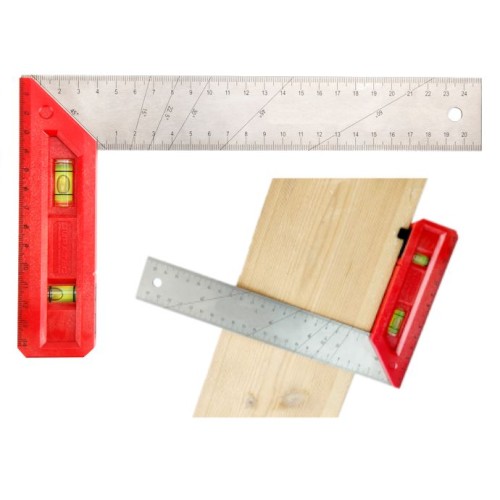 KĄTOWNIK Z POZIOMICĄ 250mm KD10726