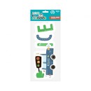 Police Beep paper sign 3 m