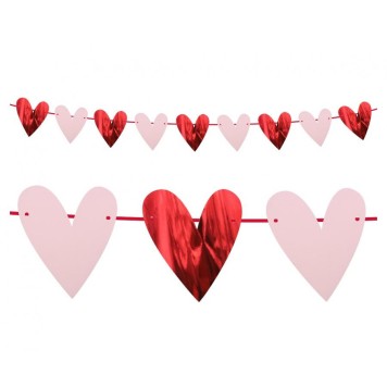 Love Hearts garland 200 cm