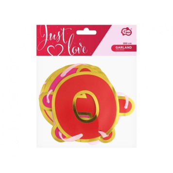 Love XOXO Red XOXO sign 200 cm