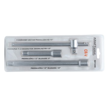 Przedłużki 3szt. 1/2"  KD10200