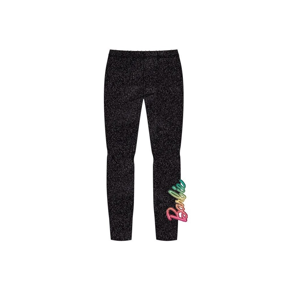 Barbie Sparkling holographic kids leggings 104-134 cm