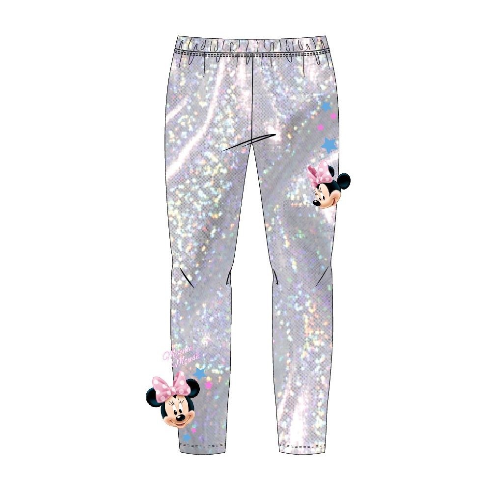 Disney Minnie  Starlight holographic kids leggings 104-134 cm