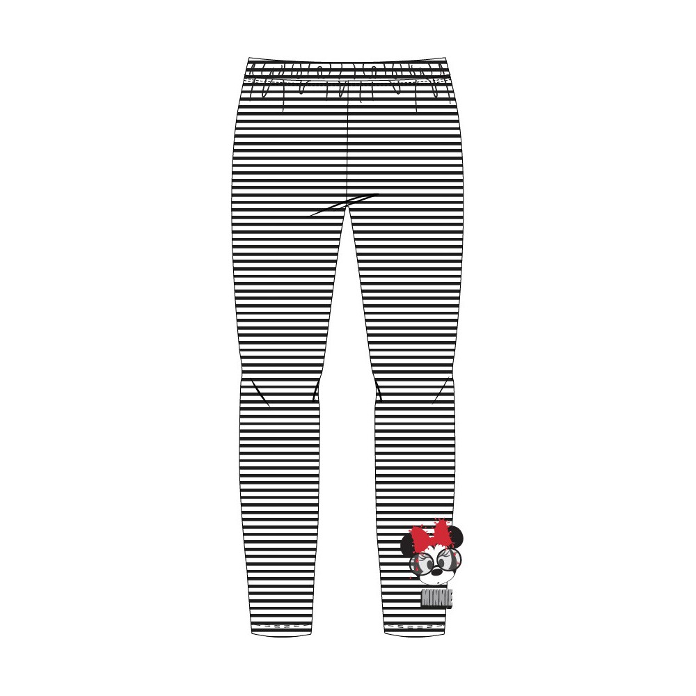 Disney Minnie  Striped children's leggings 116-146 cm