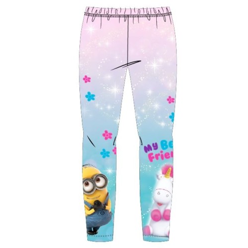 Minions Unicorn Friend children's leggings 110 cm