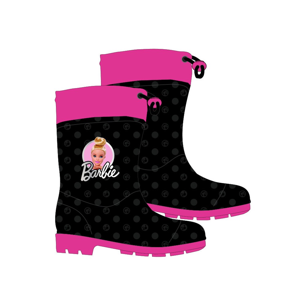 Barbie children's rubber boots 25-34