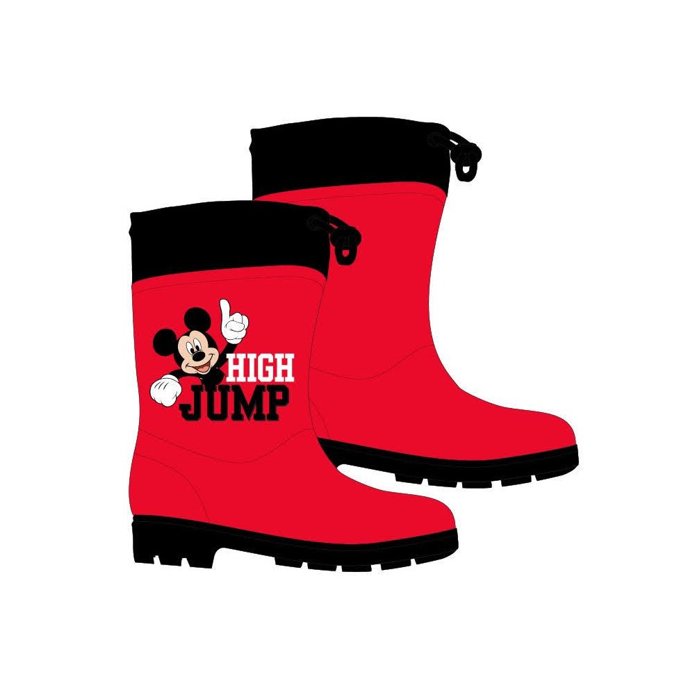 Disney Mickey  children's rain boots 23-32