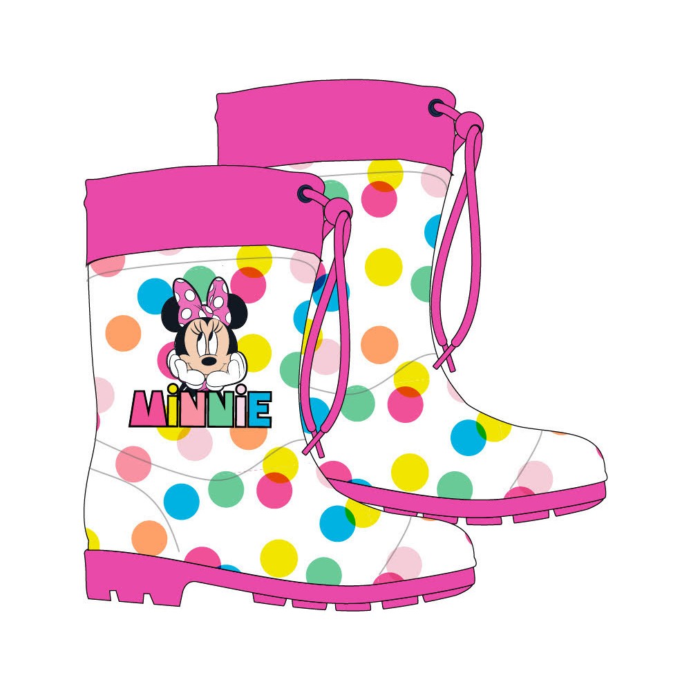 Disney Minnie  children's rubber boots 25-34