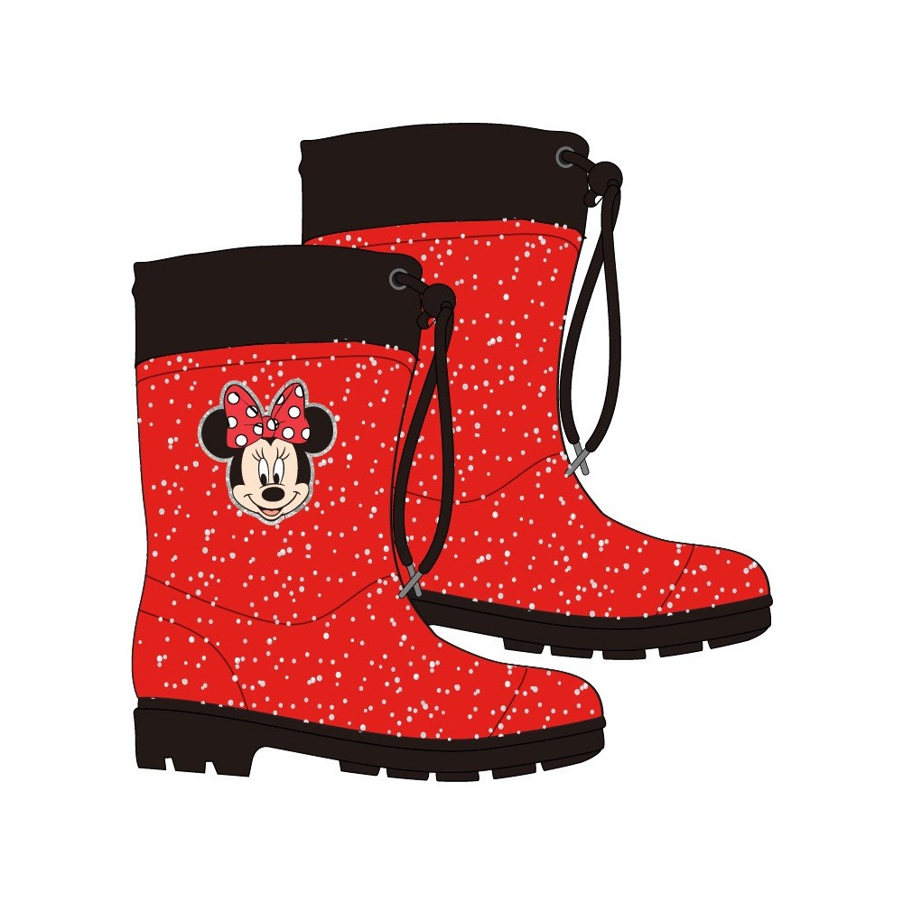Disney Minnie  children's rubber boots 25-34