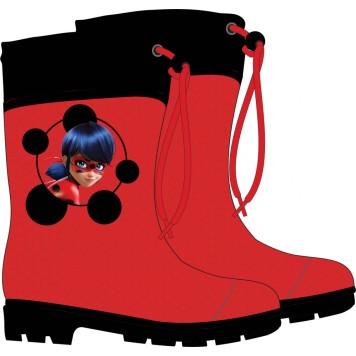 Miraculous Ladybug children's rubber boots 25-34