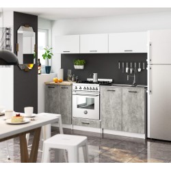 Szafka OLIWIA S50 SZ1 + BLAT BIAŁA / BETON