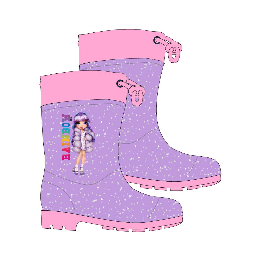 Rainbow High children's rubber boots 25-34