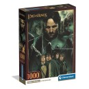 The Lord of the Rings Aragorn & Hobbits 1000 piece Compact puzzle Clementoni