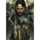 The Lord of the Rings Aragorn & Hobbits 1000 piece Compact puzzle Clementoni