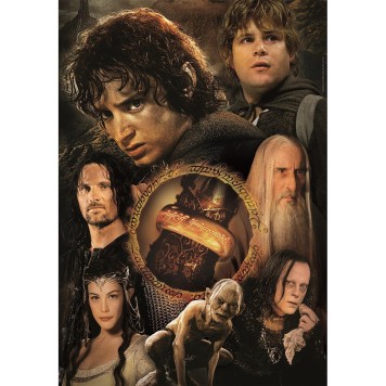 The Lord of the Rings, The One Ring’s Burden 1000 piece Compact puzzle Clementoni