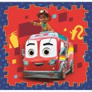 Firebuds Emergency Vehicles 3x48 pieces puzzle Clementoni