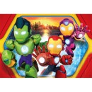 Avengers Hero Squad Iron Man and Super Team 24-Piece Maxi Puzzle Clementoni
