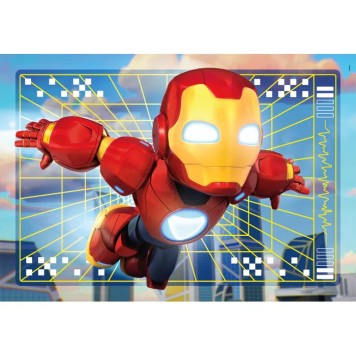 Avengers Hero Squad Iron Man and Awesome Friends 2x20 piece puzzle Clementoni