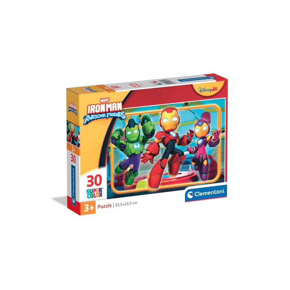 Avengers Trio Iron Man and His Super Team 30-Piece Puzzle Clementoni
