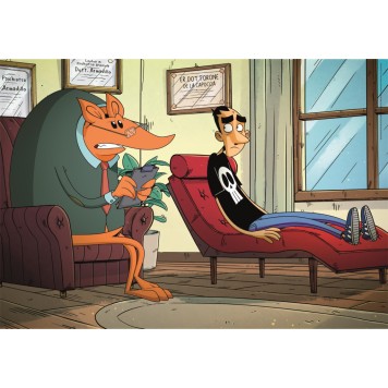 Anime Dr Armadillo The World Against 1000-piece Compact Puzzle Clementoni