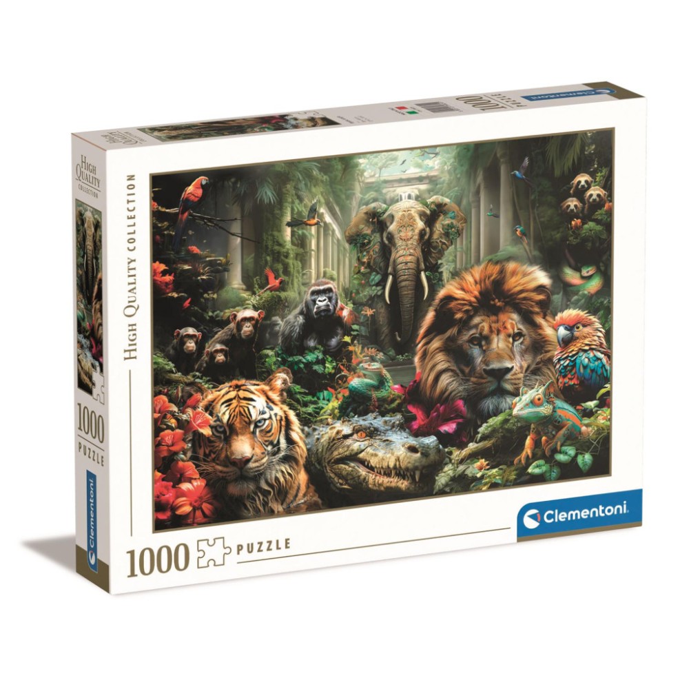 Animals Mystic 1000-piece puzzle Clementoni
