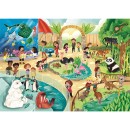 Állatos Zoo 2x60 db-os puzzle Clementoni
