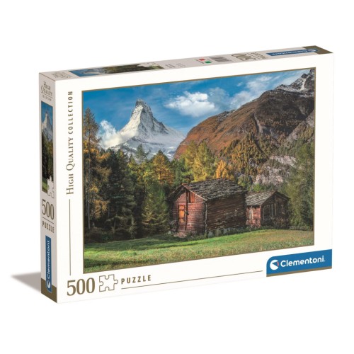 Travel Matterhorn Alpine Landscape 500-piece Puzzle Clementoni