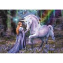 Fantasy Bluebell Wood Anne Stokes 1500-piece Compact Puzzle Clementoni