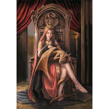 Fantasy Friends Forever Anne Stokes 1000 piece puzzle Clementoni