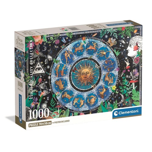 Colour Chart Astrology 1000 pieces Compact puzzle Clementoni