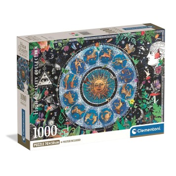 Colour Chart Astrology 1000 pieces Compact puzzle Clementoni