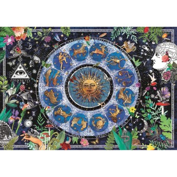 Colour Chart Astrology 1000 pieces Compact puzzle Clementoni