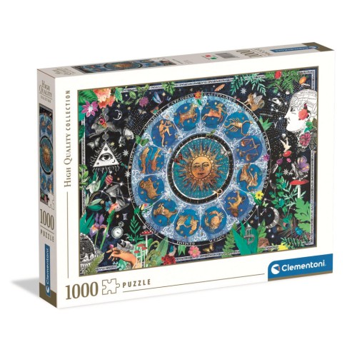 Colour Chart Astrology 1000-piece puzzle Clementoni